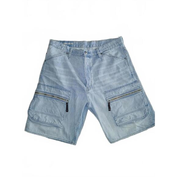 Denim cargo shorts,36x36,good used condition - Picture 1 of 3